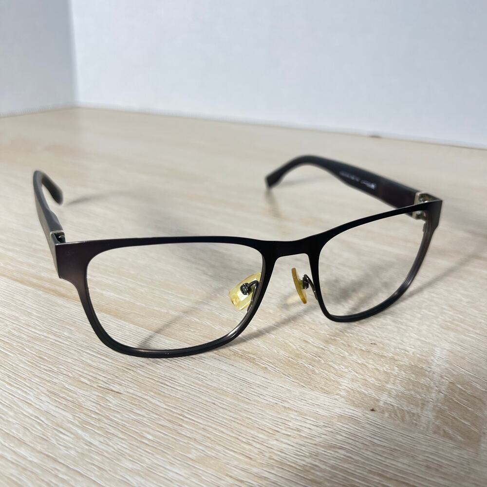 Hugo Boss 0798 QMS Eyeglasses FRAMES ONLY Black Brown 53-18-140
